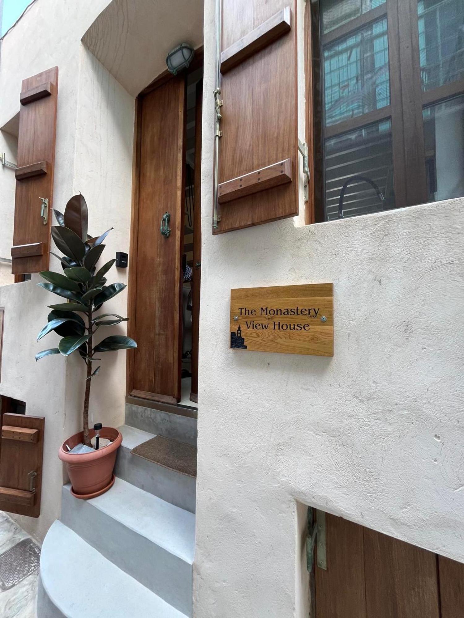 Monastery View House Villa Mandrákion Exterior photo